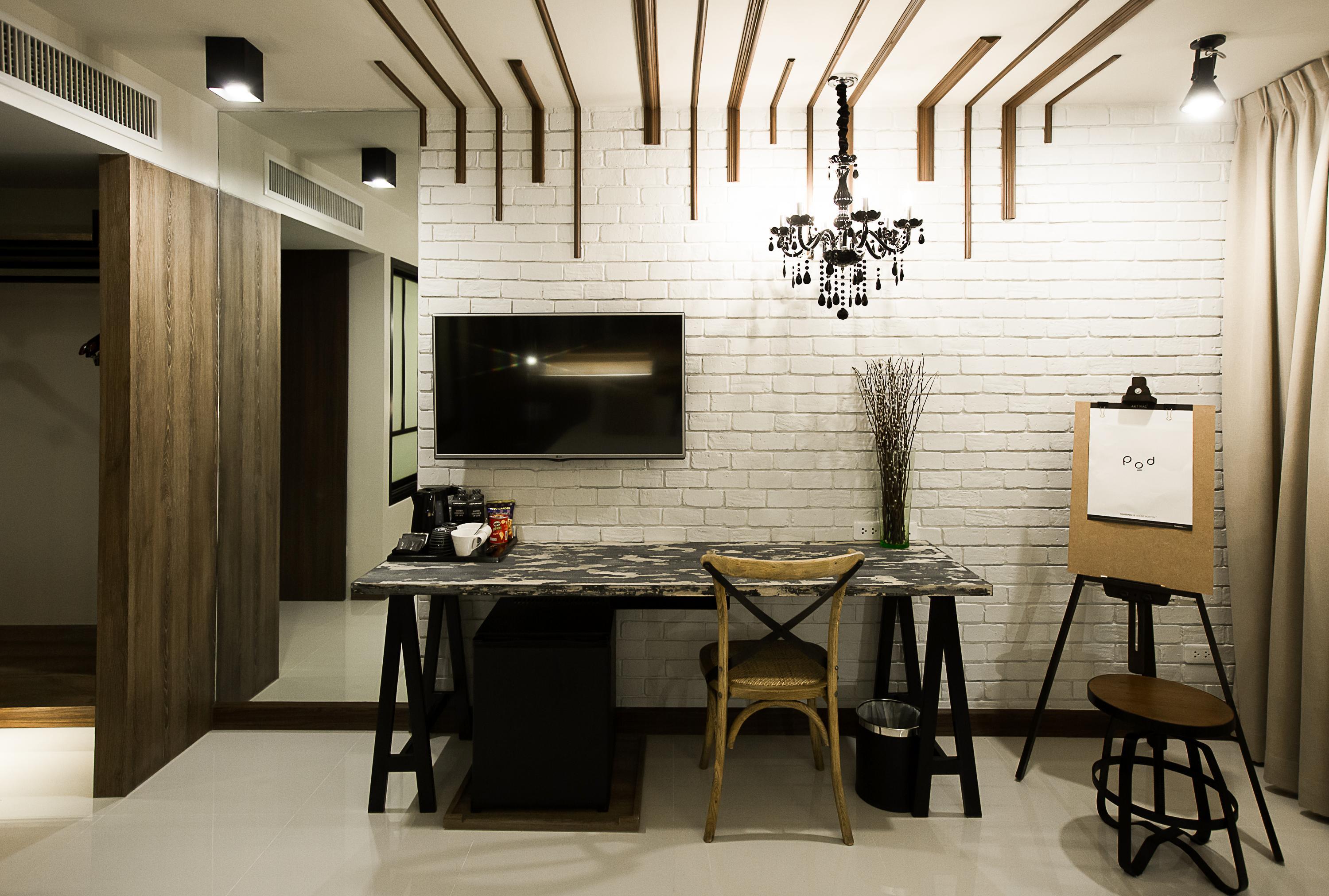 Art Mai Gallery Nimman Hotel Chiang Mai Zewnętrze zdjęcie A 3D interior design of a dining room