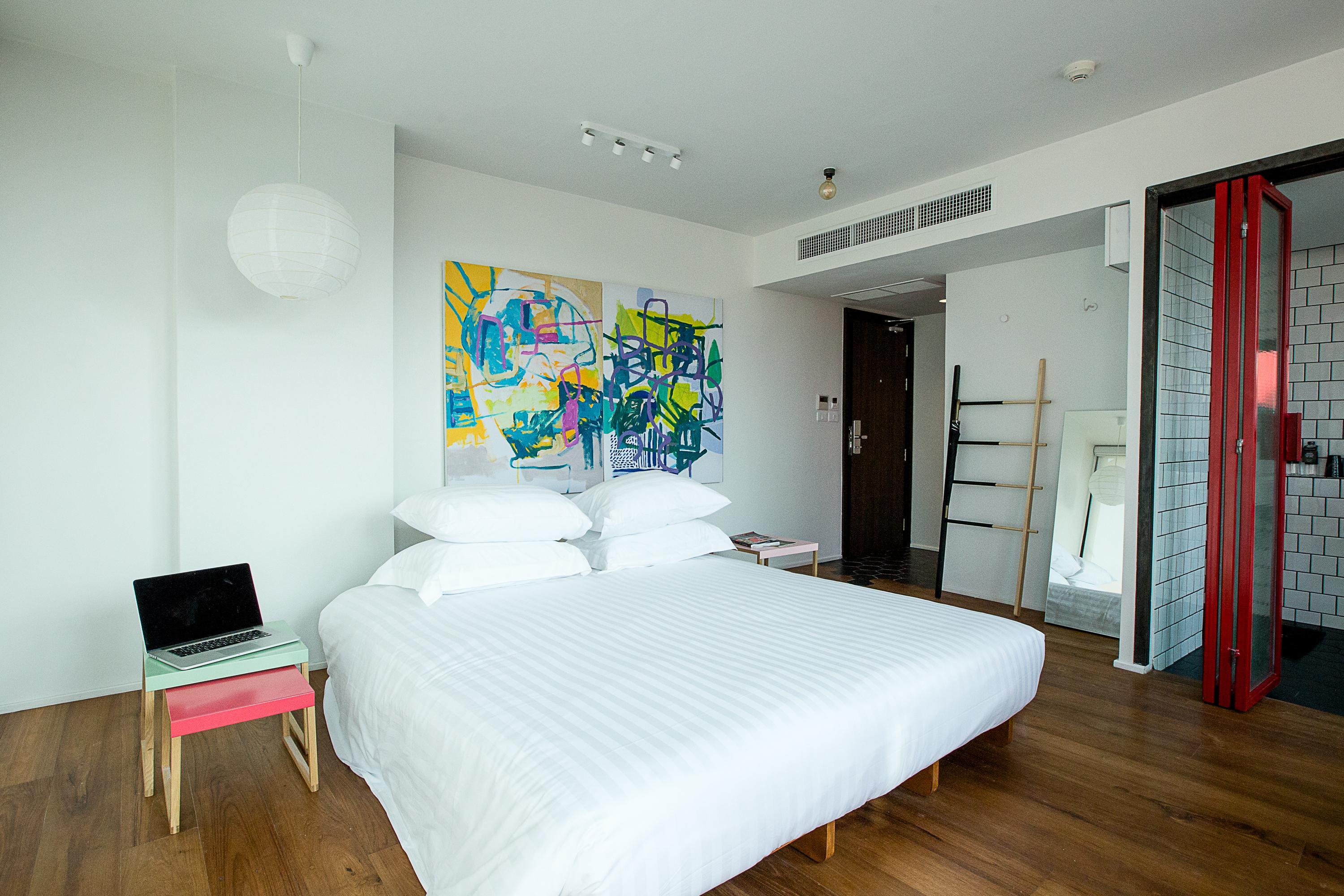 Art Mai Gallery Nimman Hotel Chiang Mai Zewnętrze zdjęcie A room at the Hotel